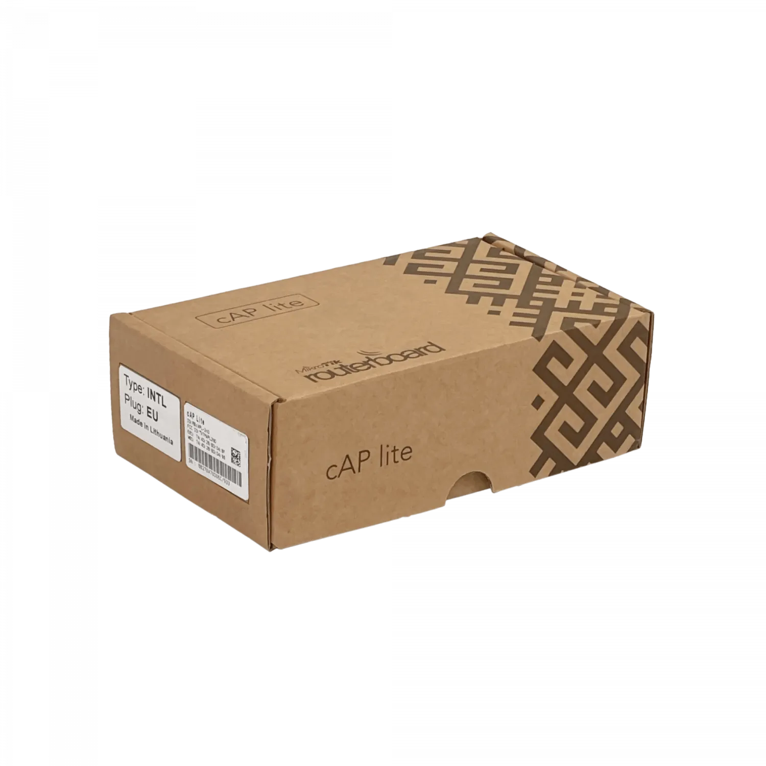 Access Point MikroTik CAP-LITE 2.4GHz 1.5dBi PoE Techo/Muro L4 5