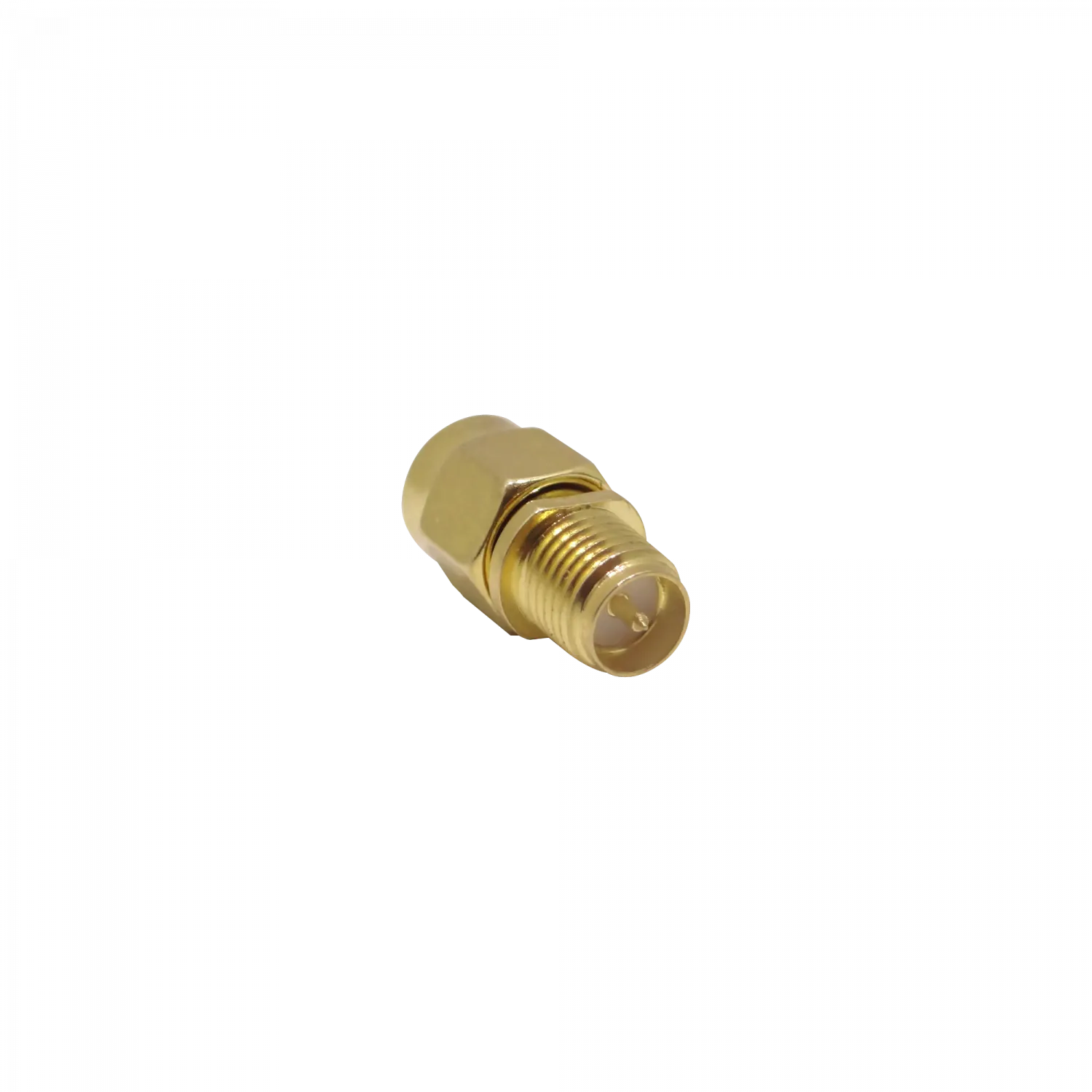 Adaptador Coaxial RPSMA Hembra a SMA Macho Tipo Copla 2