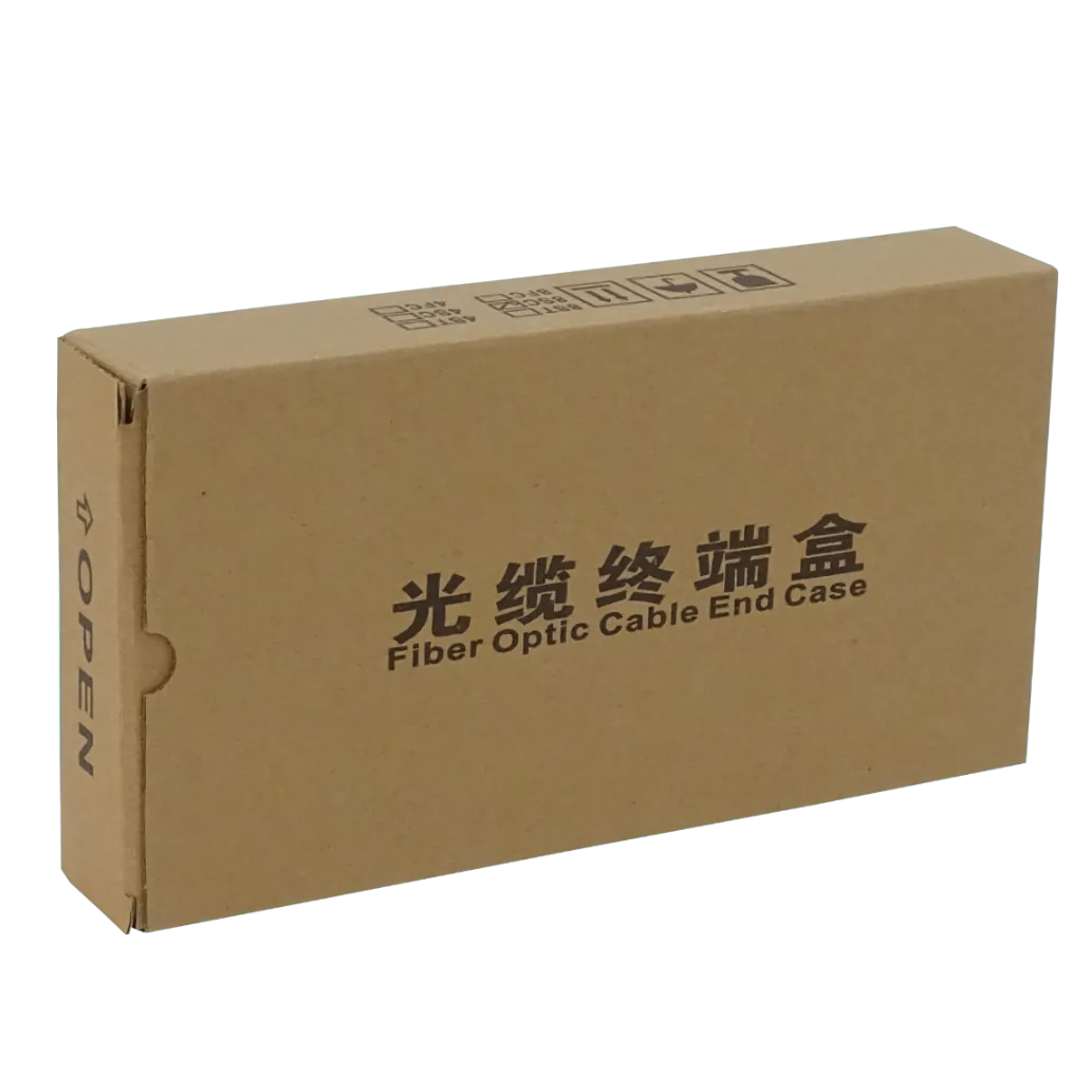Caja de Terminación de Fibra Óptica 8 Puertos IP20 Negra - BOX-8 4
