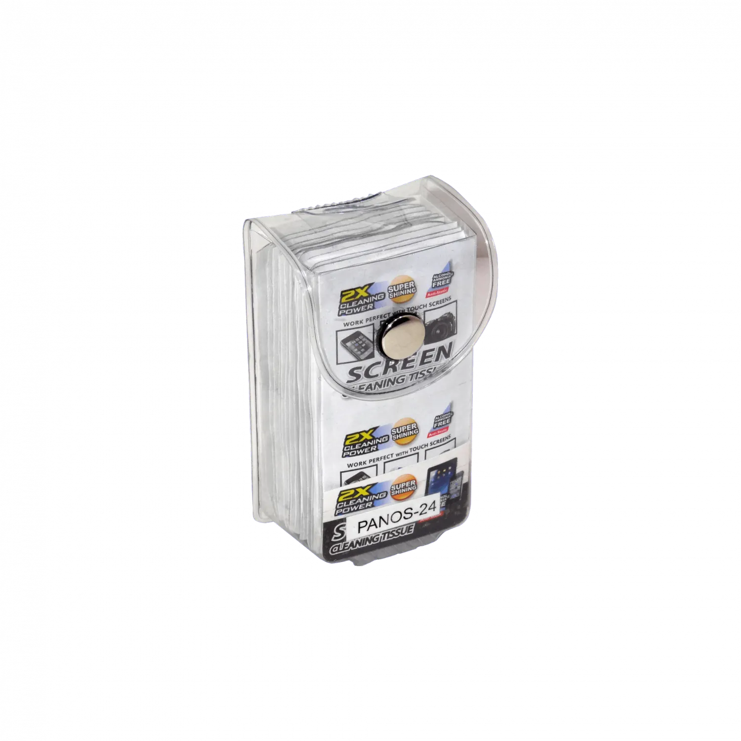 Pack de 24 Toallitas de Limpieza Anti-Estáticas para Pantallas, 130x150mm 3