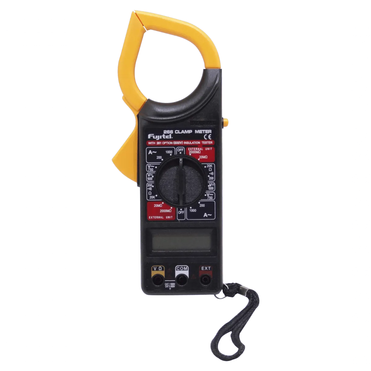 FUJITEL Multitester Tenaza AC/1000A/750V 1000VDC inc-Pila9V ClampMeter 5