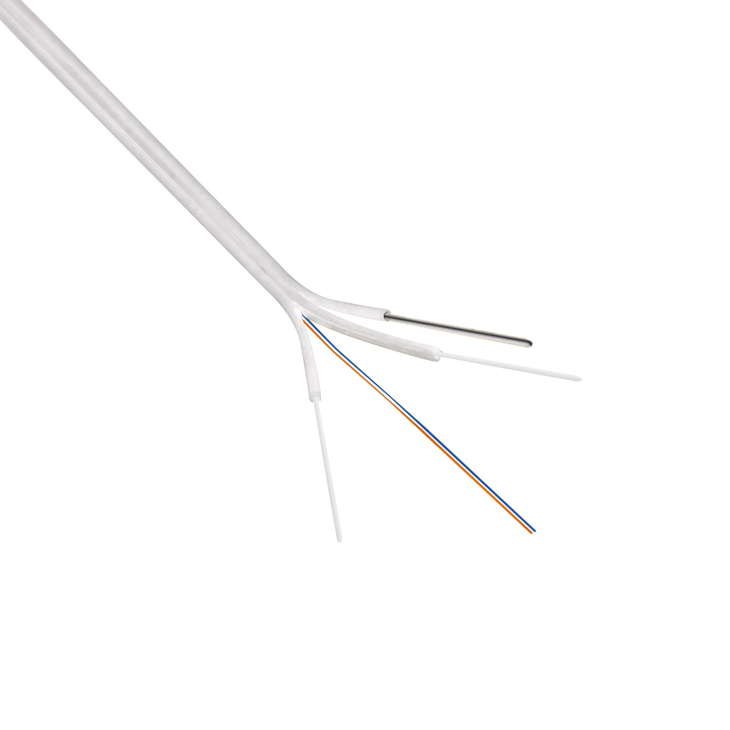 Cable de Fibra Óptica Monomodo 2 Fibras G652D Drop FTTH Interior PVC 5x2mm - CFSO2W 2