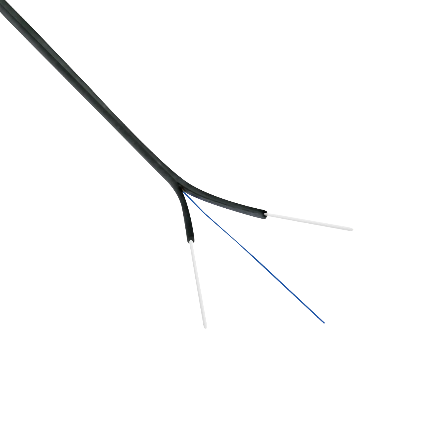Cable de Fibra Óptica Monomodo 1 Fibra G652D Drop Interior LSZH 3x2mm - CFSN1N 3