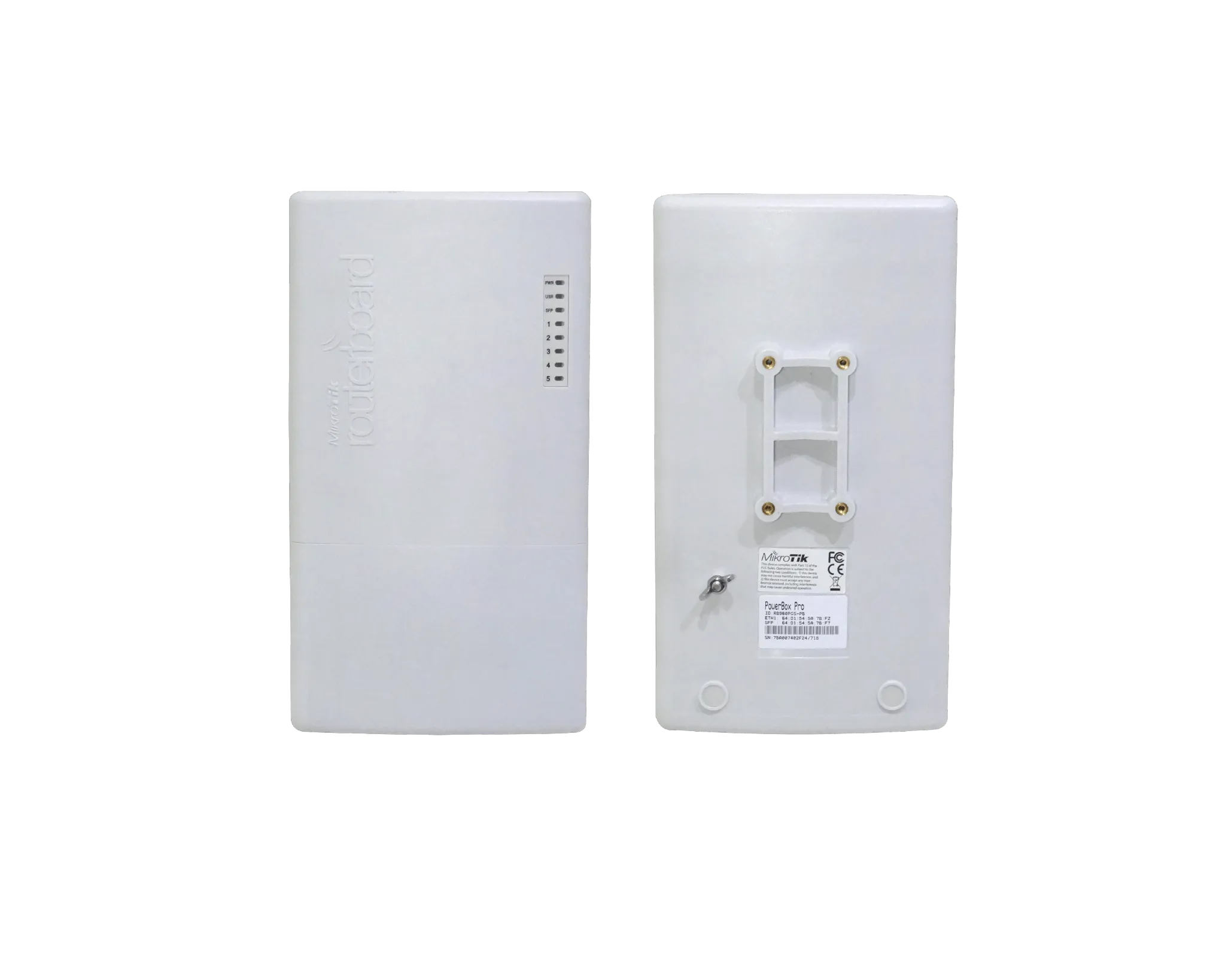 Router MikroTik PowerBox Pro RB960PGS-PB - x5 Puertos, 4 PoE Out, SFP, CPU 800MHz, 128MB RAM 7