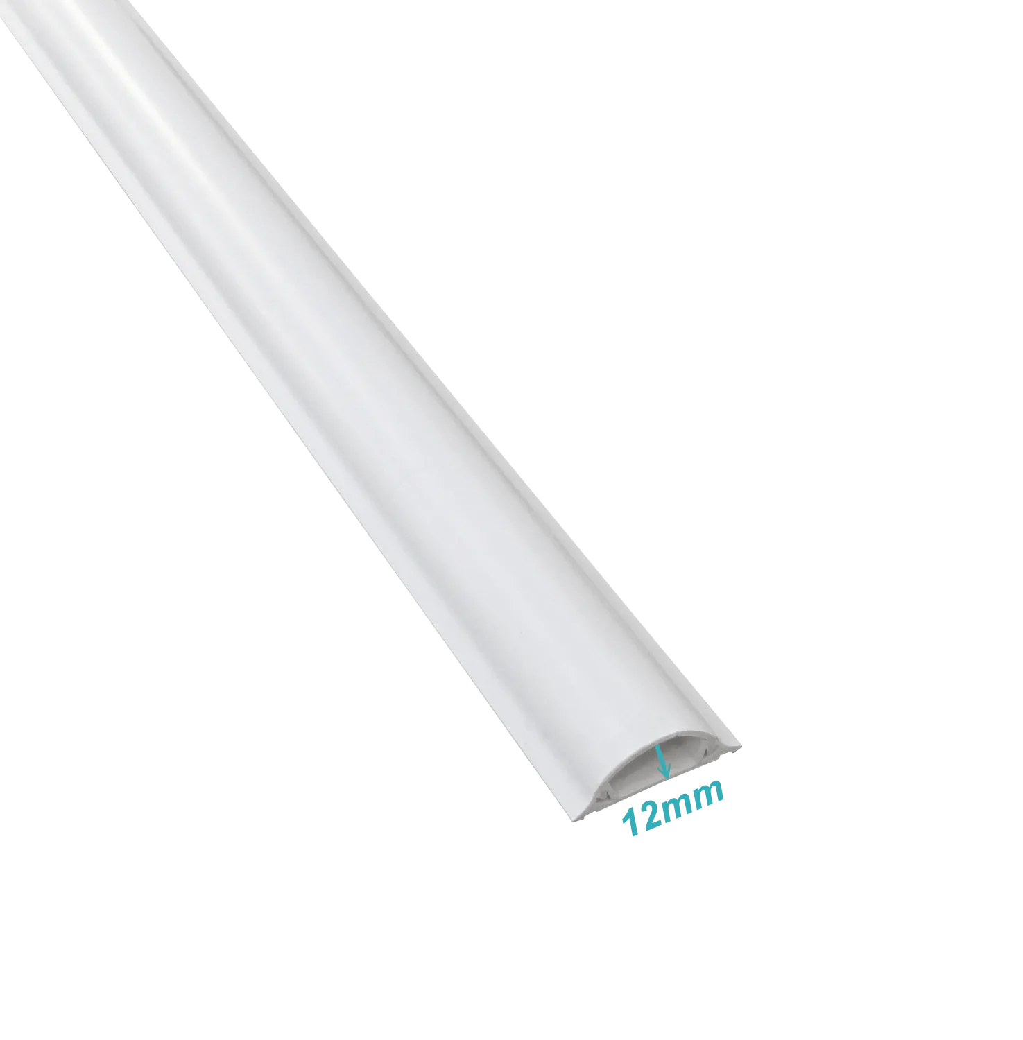 Canaleta piso LinkChip CC-P4814 blanca 48x14mm 2m base y tapa PVC 2