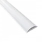 Canaleta de Piso LINKCHIP 100x25mm, 2m, PVC Blanco, Espesor 2.15mm x 1.90mm - Miniatura 2