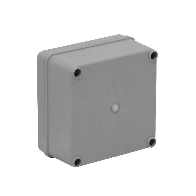 Caja estanca LinkChip MGC-10 gris PS 110x110x60mm con 4 tornillos 3