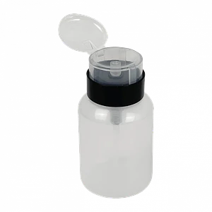 Botella Vacia Dosificador p/Fibra Optica PP Transparente 300ml c/Tapa 