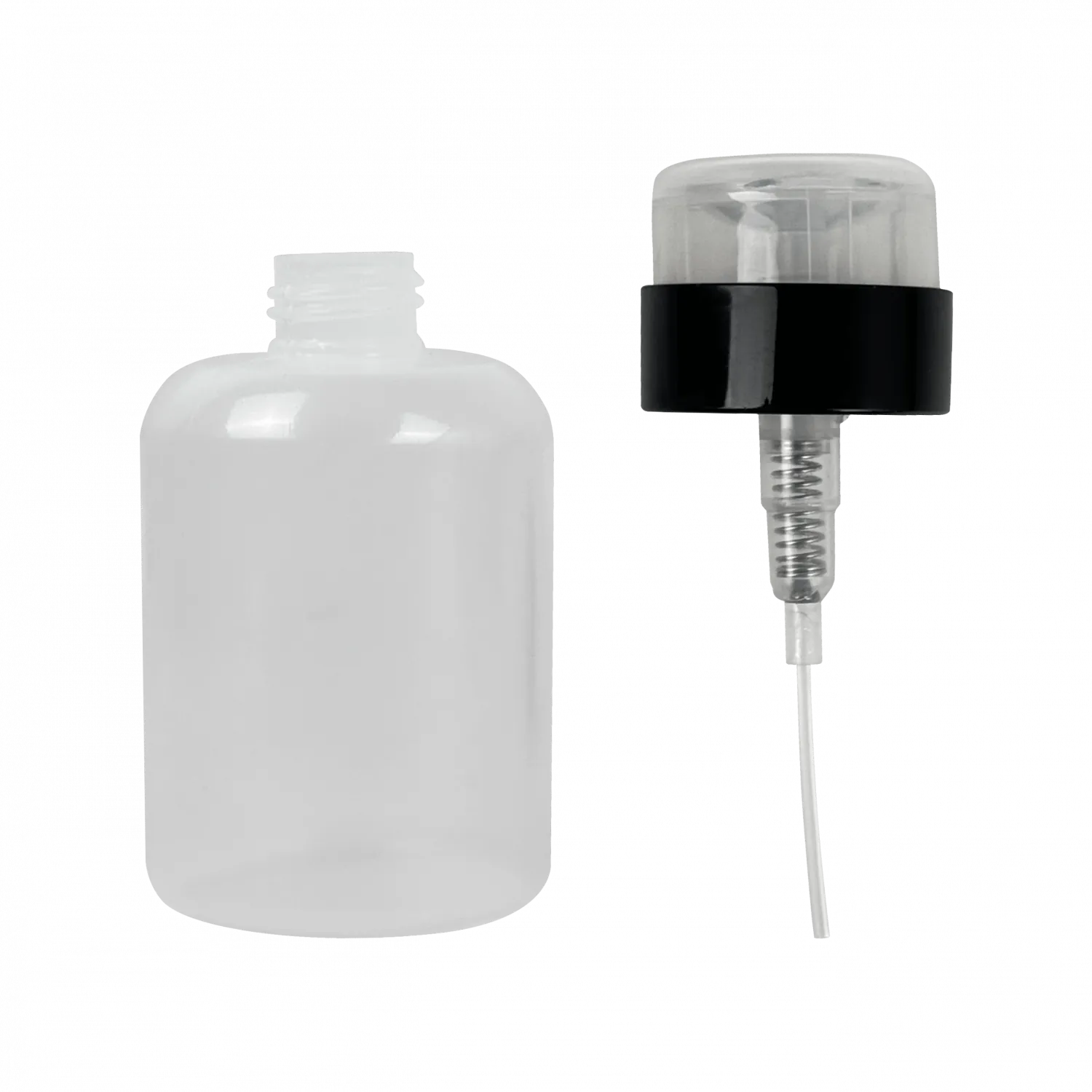 Botella Vacia Dosificador p/Fibra Optica PP Transparente 300ml c/Tapa  2