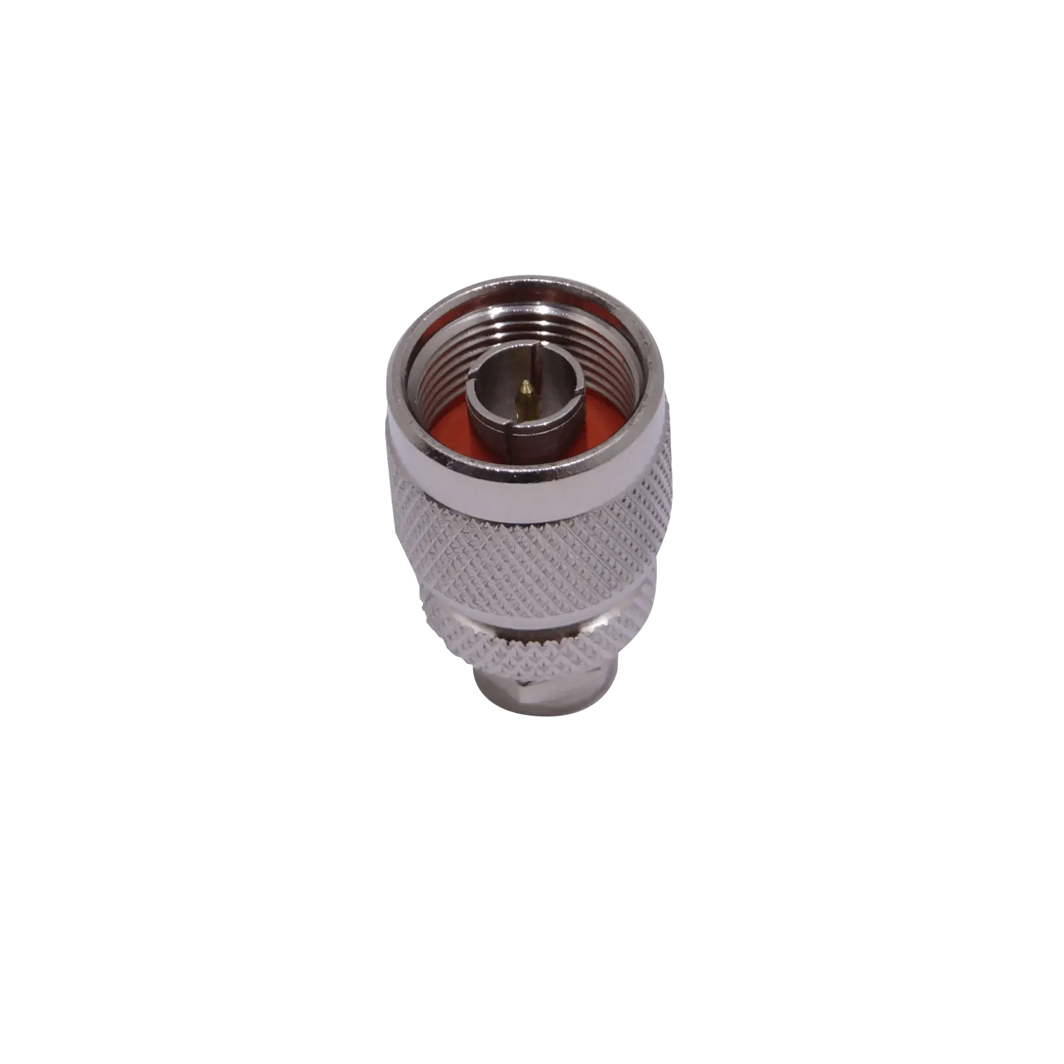 Adaptador Coaxial N Macho a F Macho Tipo Copla RF 2
