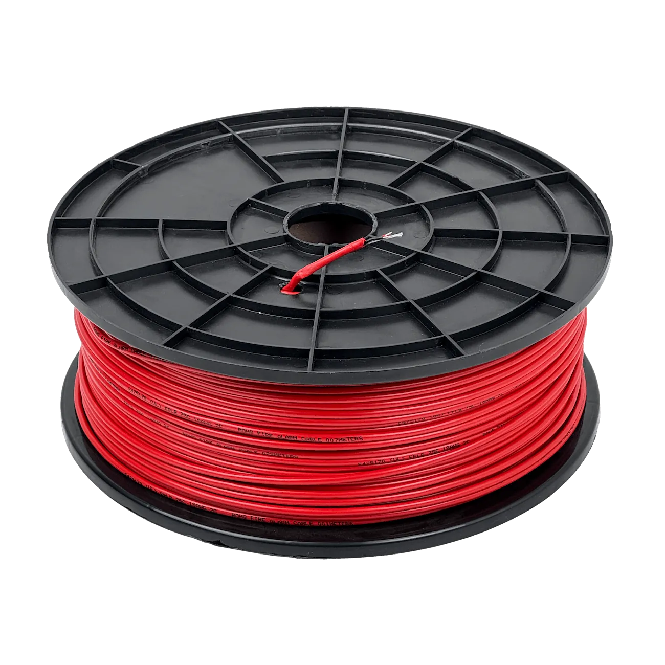 Cable FPLR 2X18-FPLR 2x18AWG (2x0,8mm²) Paralelo 305m Conductor Unifilar 2