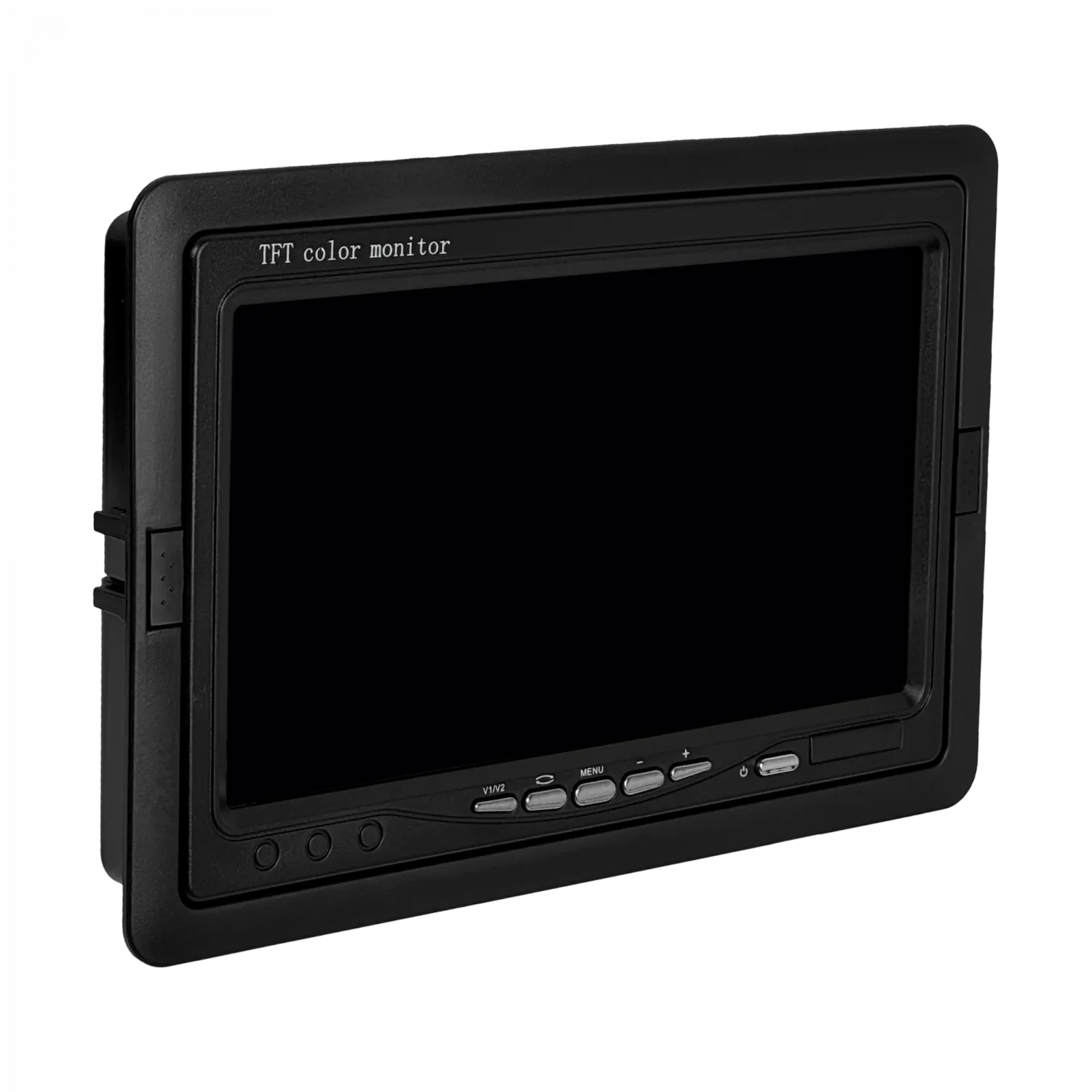 Monitor 7-pulgadas Pantalla Analogo 2-RCA-H Plug-5,5x2,1mm Auto-Muro 3