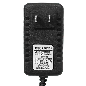 Fuente Poder 18VDC 1A 18W Interior Plug-5,5x2,5mm