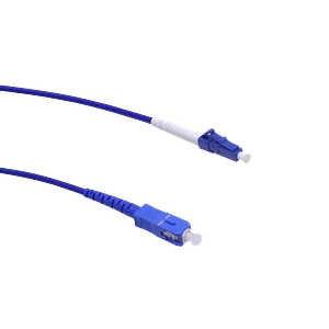 LSZH Blindado 3mt LC-SC SM Simplex Jumper Cable Fibra 3.0mm 9/125um