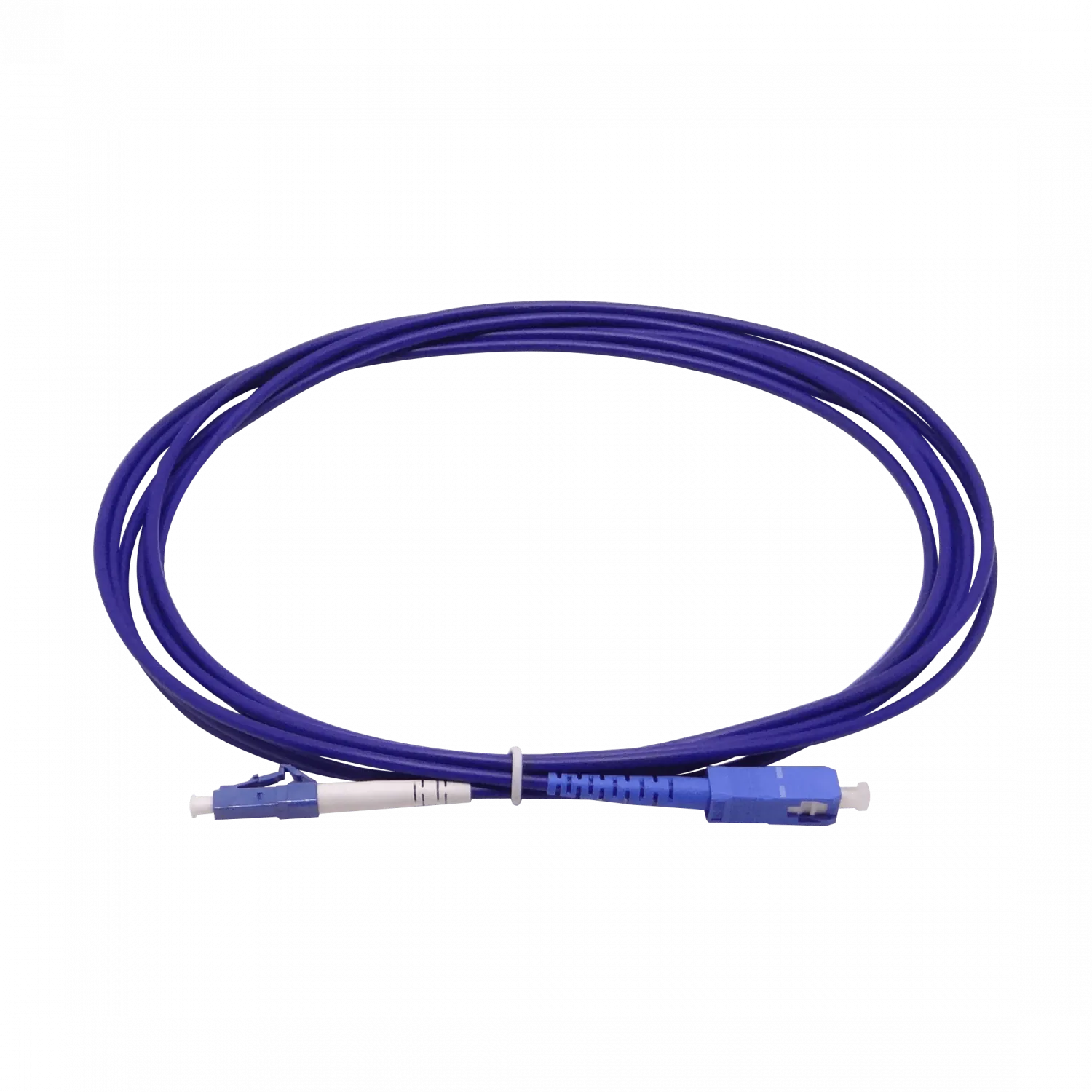 LSZH Blindado 3mt LC-SC SM Simplex Jumper Cable Fibra 3.0mm 9/125um 3