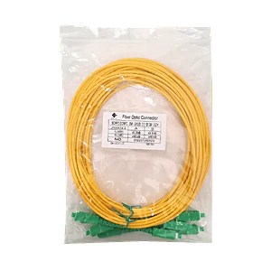 4-unids 3mt SC/APC-SC/APC MonoModo SM Simplex Jumper Cable Fibra 3.0mm