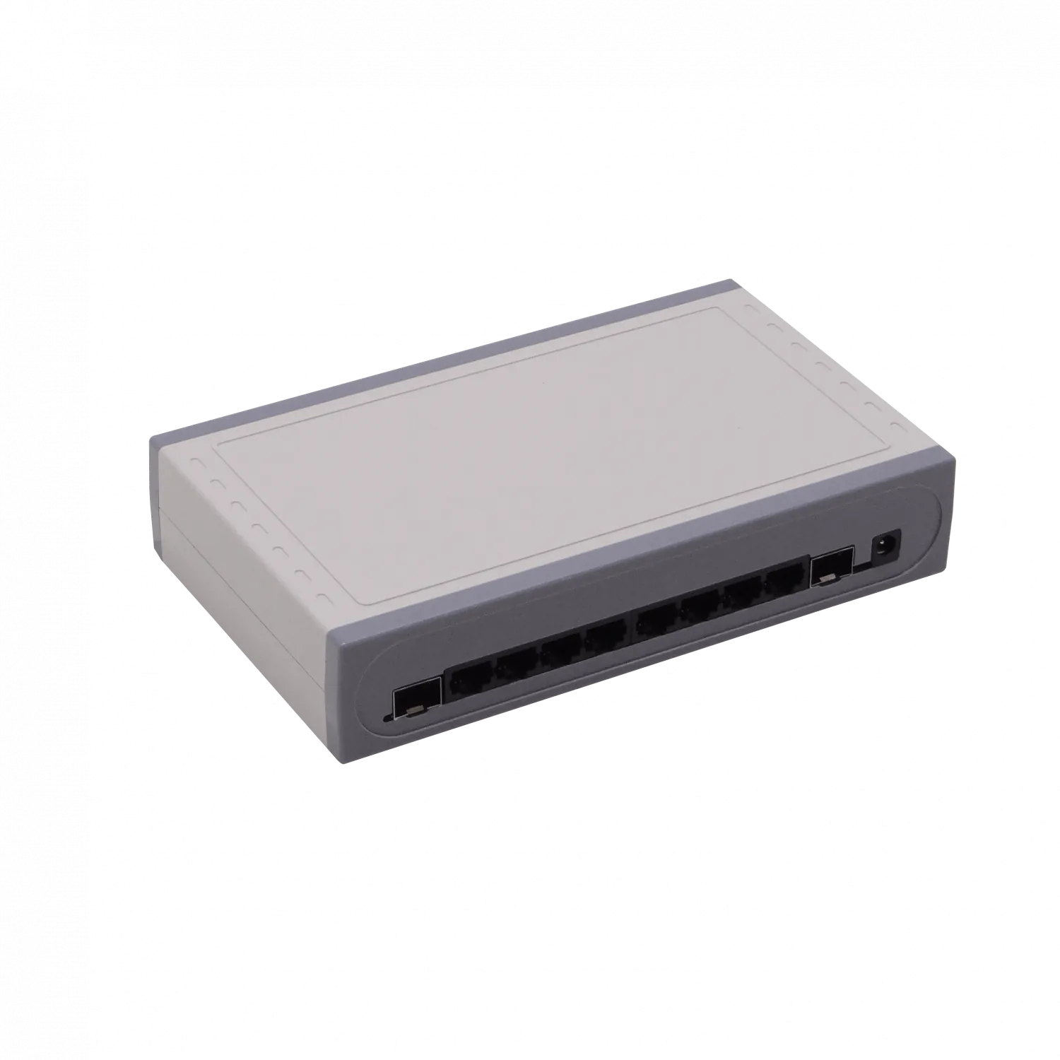 EUROLAN Switch 10-port 2-SFP 8-1000 no-Admin inc-12V 20x12x4cm 4