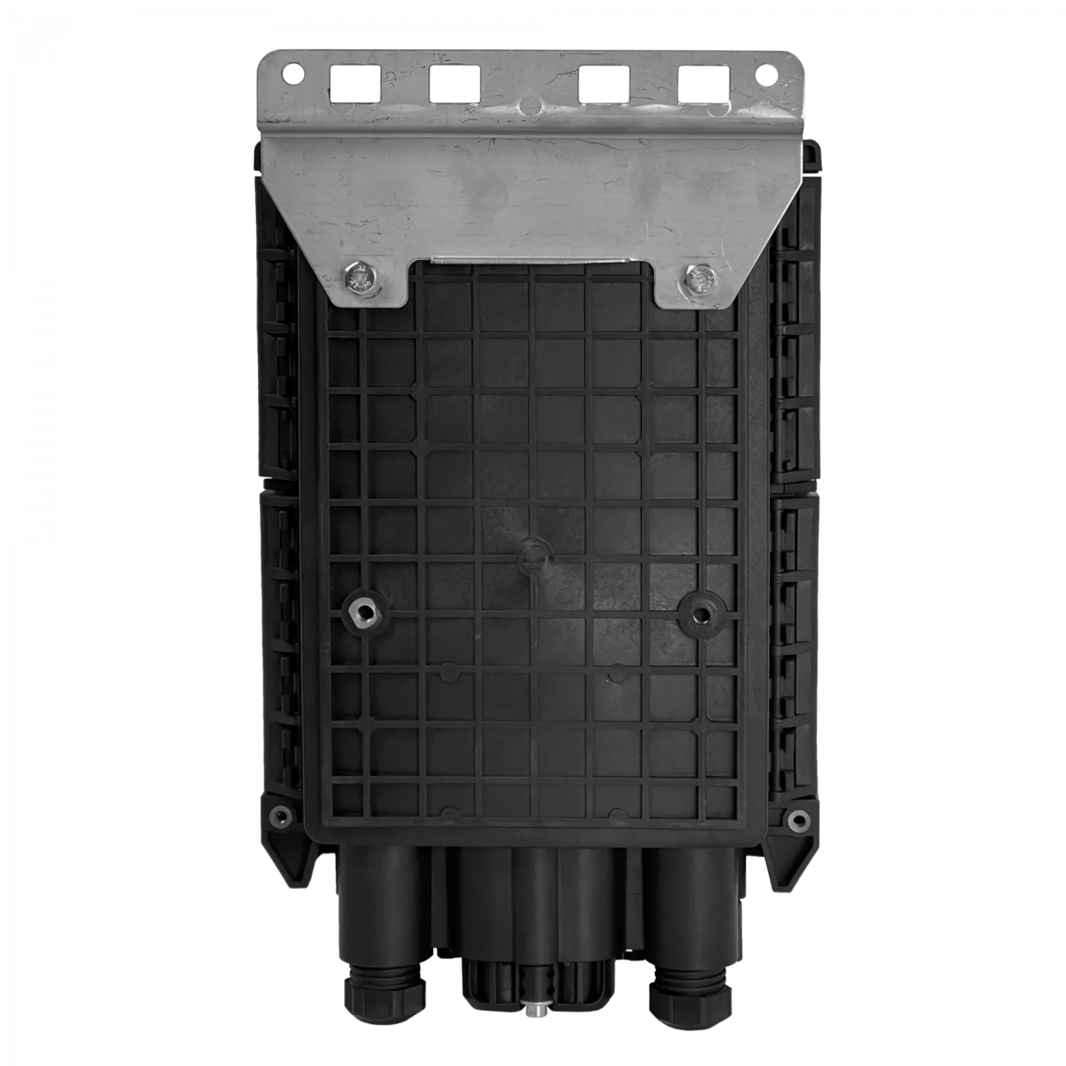Caja de Empalme de Fibra Óptica 96 Fusiones IP68 Negra - BOX-96N 2