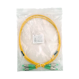 1mt FC/APC-FC/APC MonoModo SM Duplex Jumper Cable Fibra 9/125um 3mm 