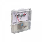 Voltímetro analógico 0-300 VAC, panel 40×40 mm, VOLT-AC - Miniatura 3