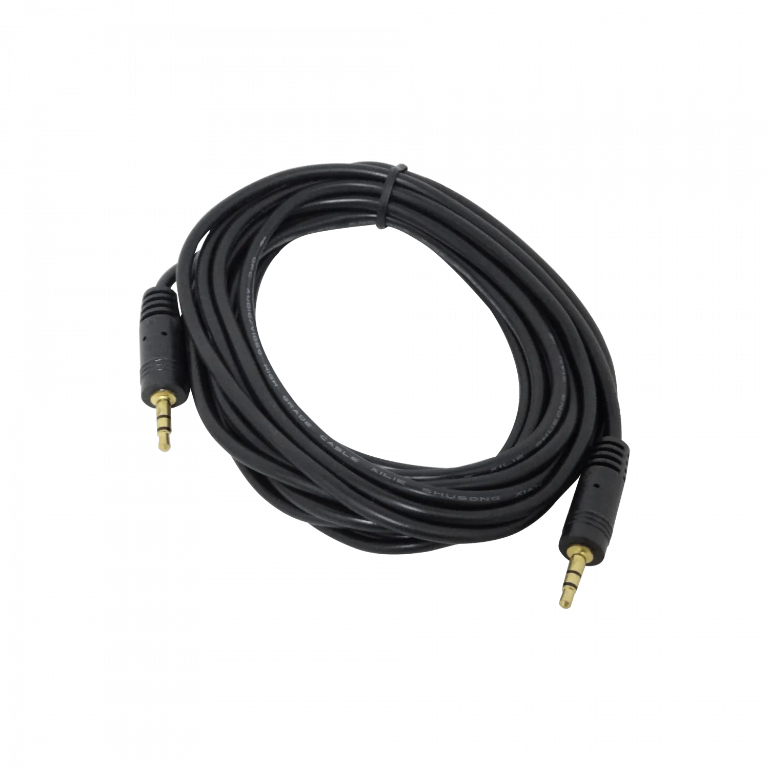 Cable de Audio 3.5mm Macho a Macho, 5m, Estéreo, Negro 2
