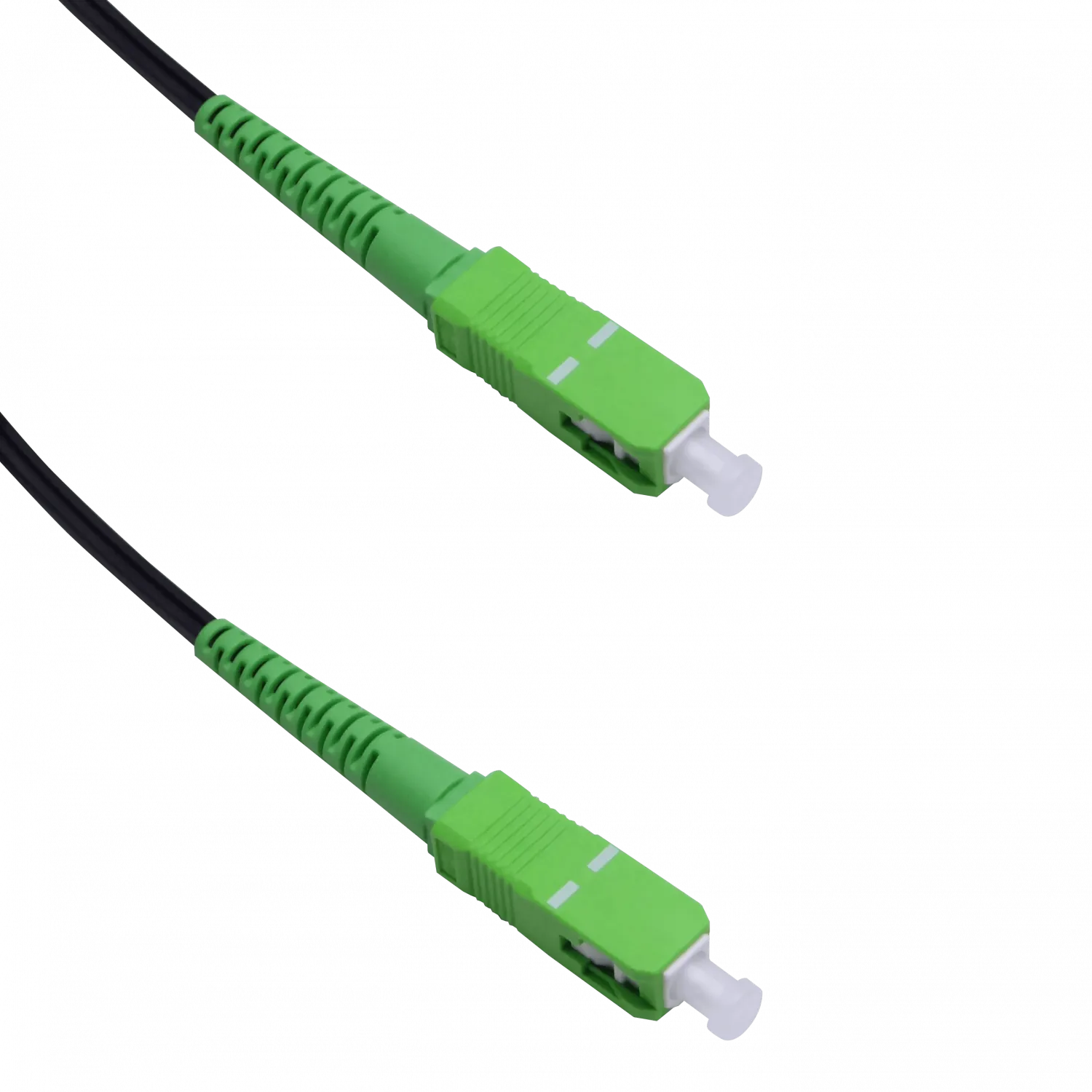 Negro Drop-Port 50mt SC/APC MonoModo SM SX Jumper Cable Fibra G652D 1