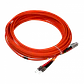 10mt LC-ST OM1 Multimodo MM Duplex Jumper Fibra 62.5/125um LSZH - Miniatura 3