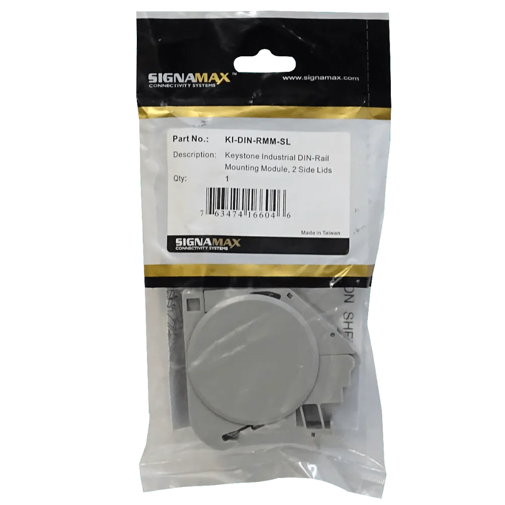Modulo Plastico Vacio para Carril Riel DIN 1-Keystone Industrial 4