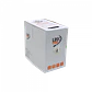Caja Cable UTP LINKCHIP Cat5e Blanco AWG24/0.45mm PVC Unifilar 305mt - Miniatura 2