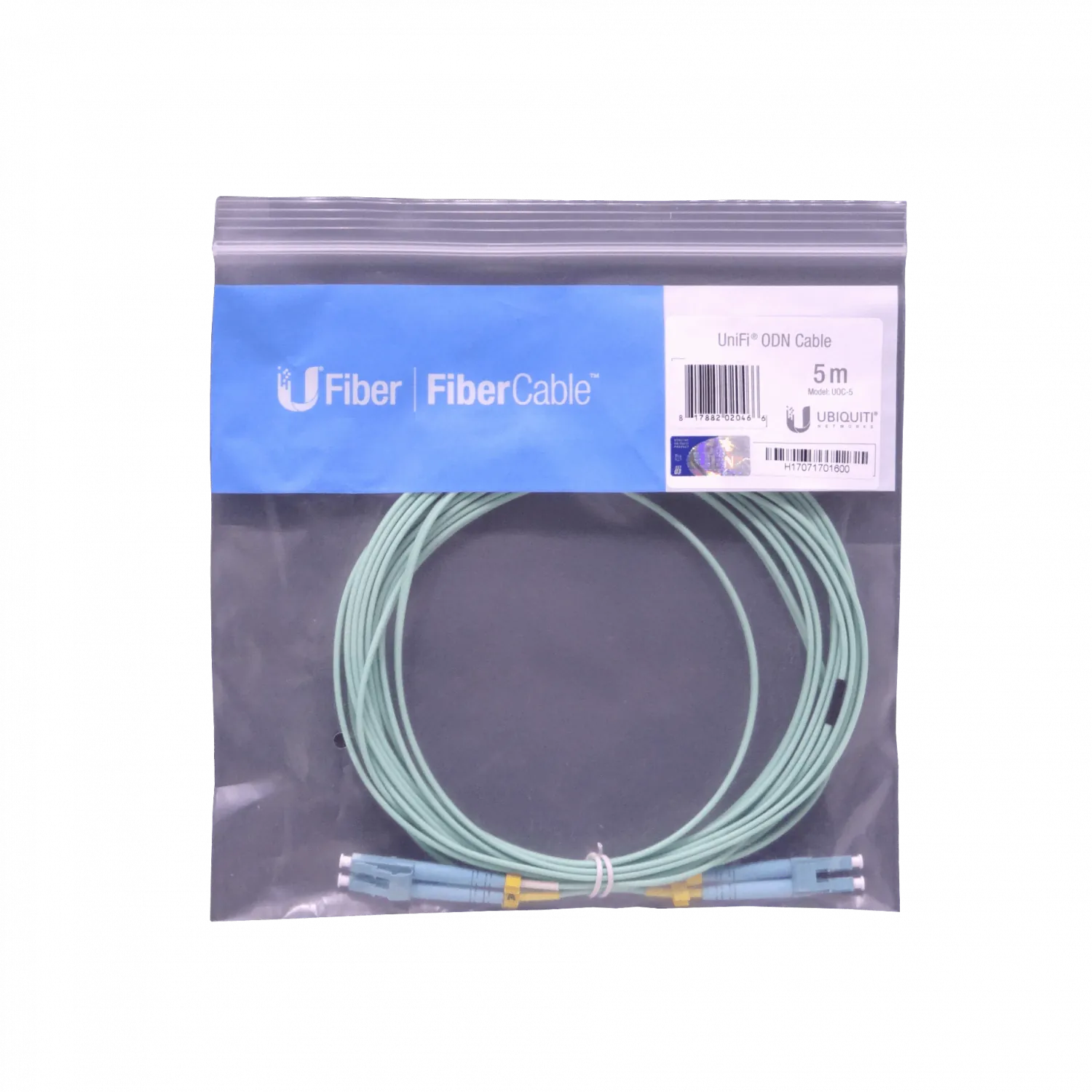 Jumper Fibra Ubiquiti UOC-5 - LC-LC OM3 Multimodo Duplex, Longitud 5m 2