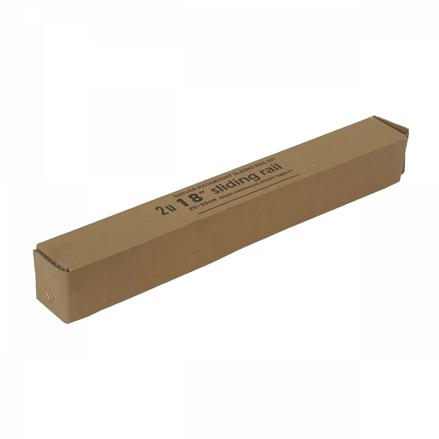 2U Fondo-490-750mm Riel de Rack deslizable-455mm 3