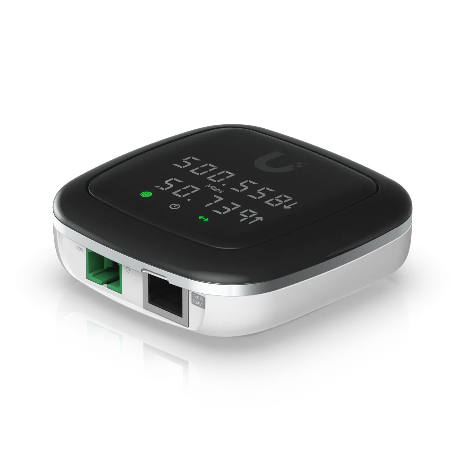 GPON ONU con Pantalla y PoE24V, SC/APC, 1x Gigabit Ethernet, Monomodo, Ubiquiti UF-NANO 2
