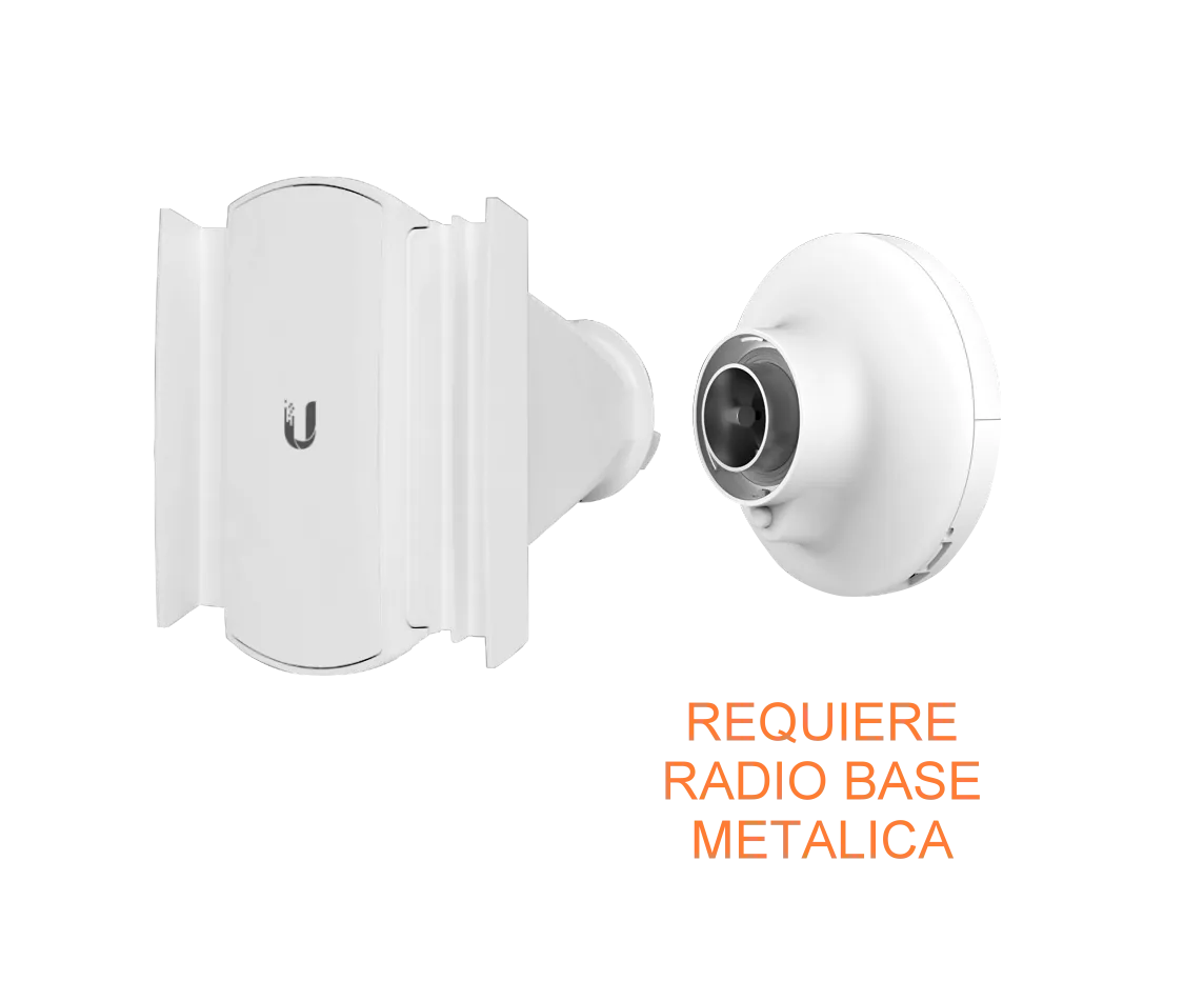 Antena Horn Ubiquiti HORN-5-60 - 60x30°, 5GHz, Blindada, req-Iso/PrismStation 3