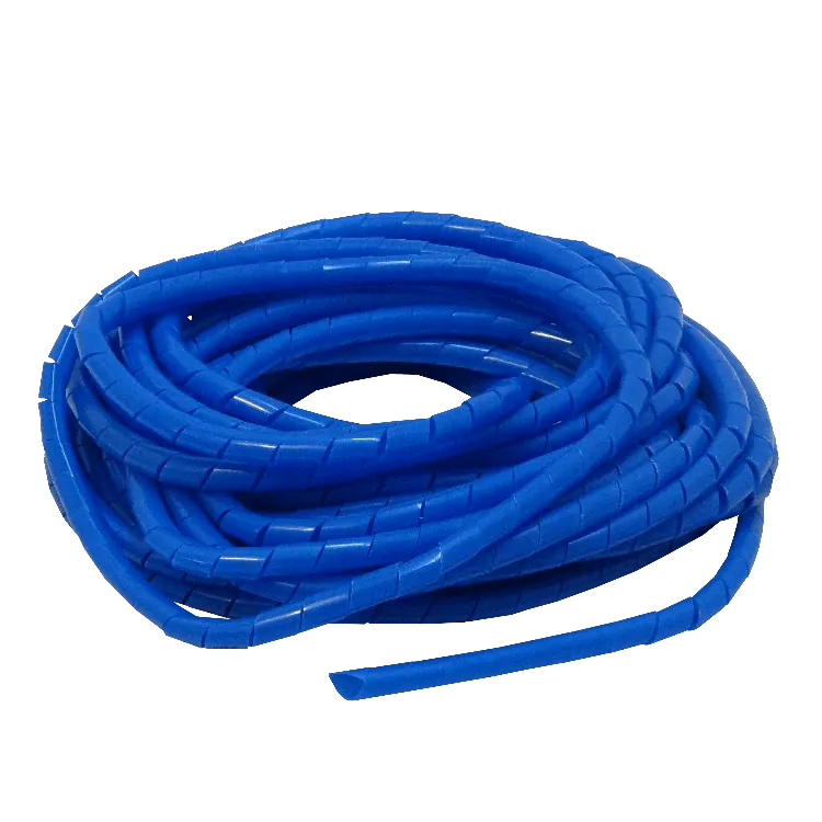 PE Azul 12mt 12/15/0,85mm Espiral Atrapa Cable Ordenador 3