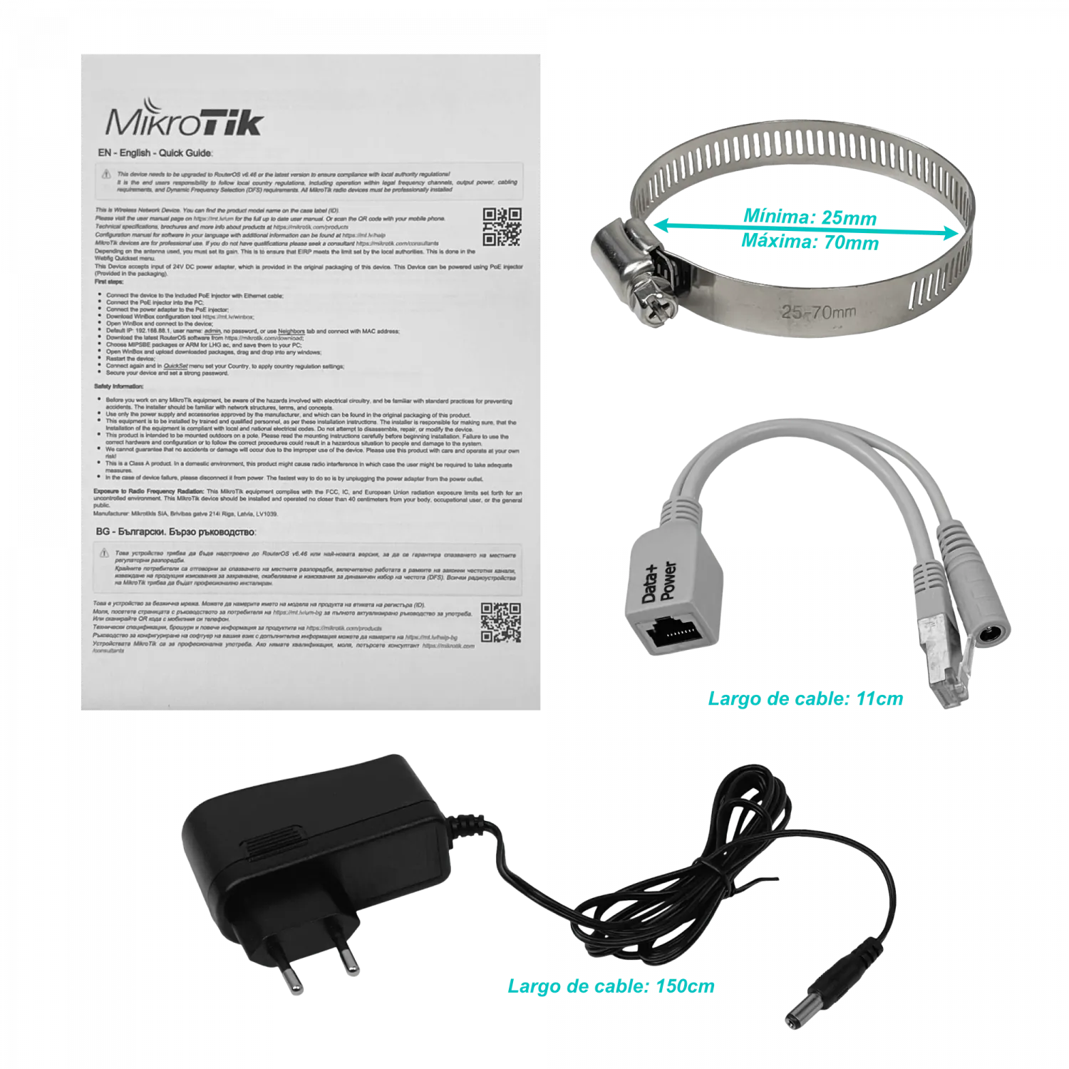 Dispositivo Inalámbrico Exterior MikroTik SXTsq Lite5 - Conectividad de Largo Alcance 8