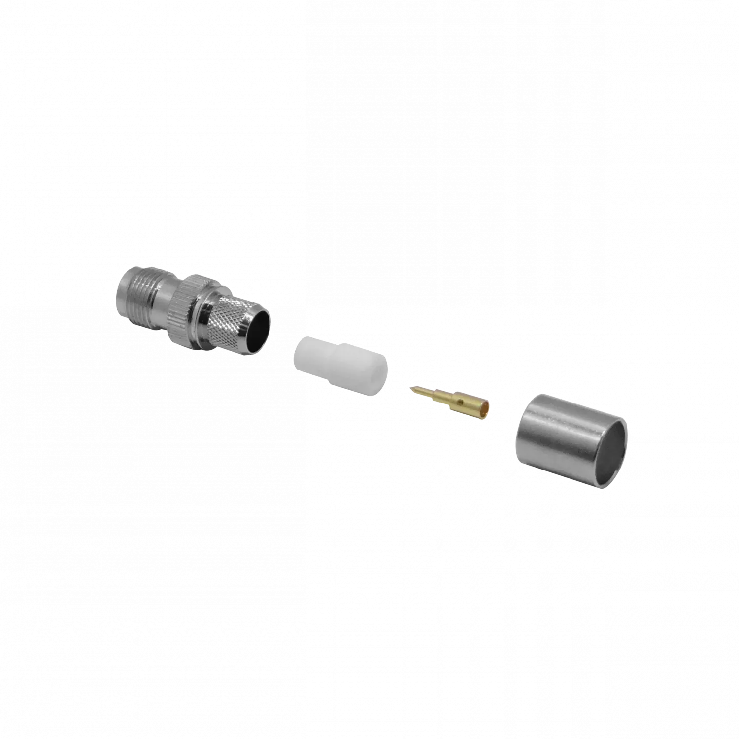 RPTNC-Hembra LMR400 CA400 Serie-400 Conector Crimpeable 1