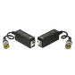 Video Balun Punchable, Pararrayo Pasivo, 1-Par, 2 Unidades, CCTV UTP, BNC-Macho - Miniatura 2