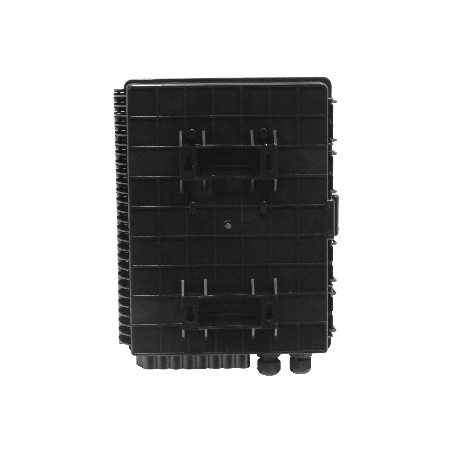 Caja NAP de Fibra Óptica 16 Puertos Negra IP65 con Llave - BOX-16N 5