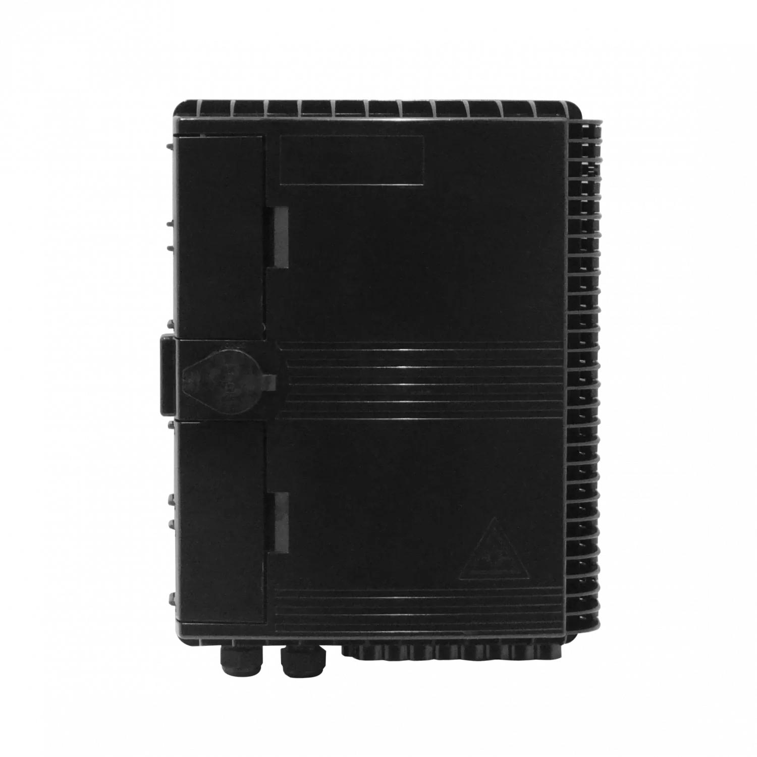 Caja NAP de Fibra Óptica 16 Puertos Negra IP65 con Llave - BOX-16N 6