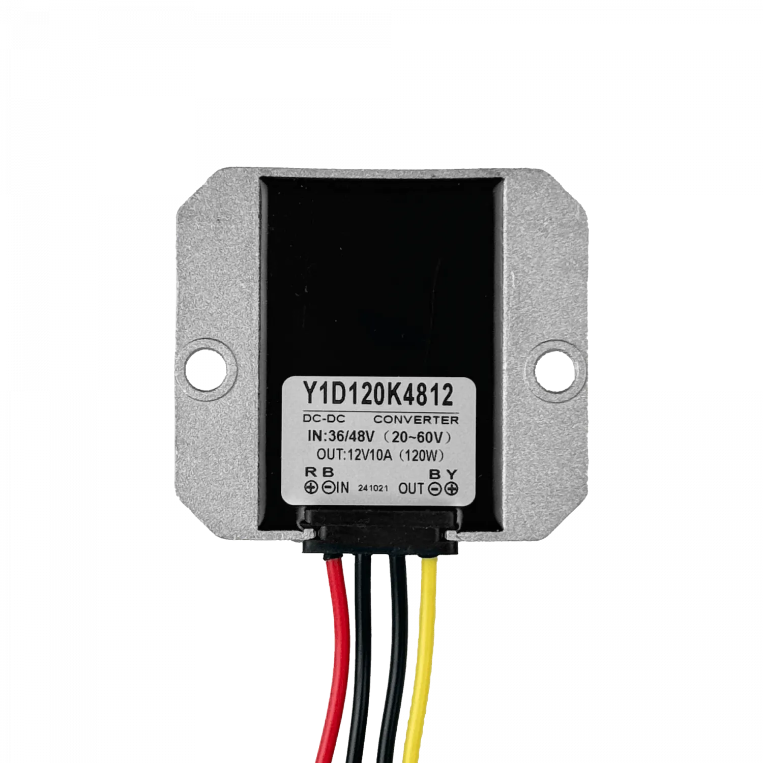 Convertidor DC-DC 120W, Entrada 36-48VDC, Salida 12VDC 10A 5
