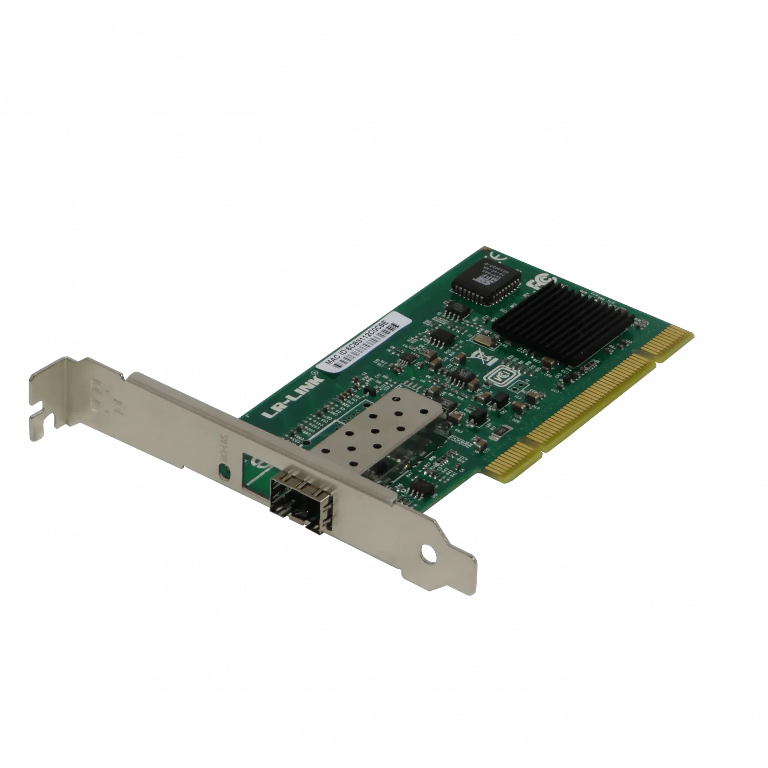 Tarjeta de Red PCI LR-LINK LREC7210PF-SFP - Puerto Único Gigabit SFP, Intel 82545EB 5