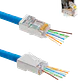 Conectores RJ45 XINTYLINK CAT5E STP FTP Bolsa 50 Orificios 1mm - Miniatura 5
