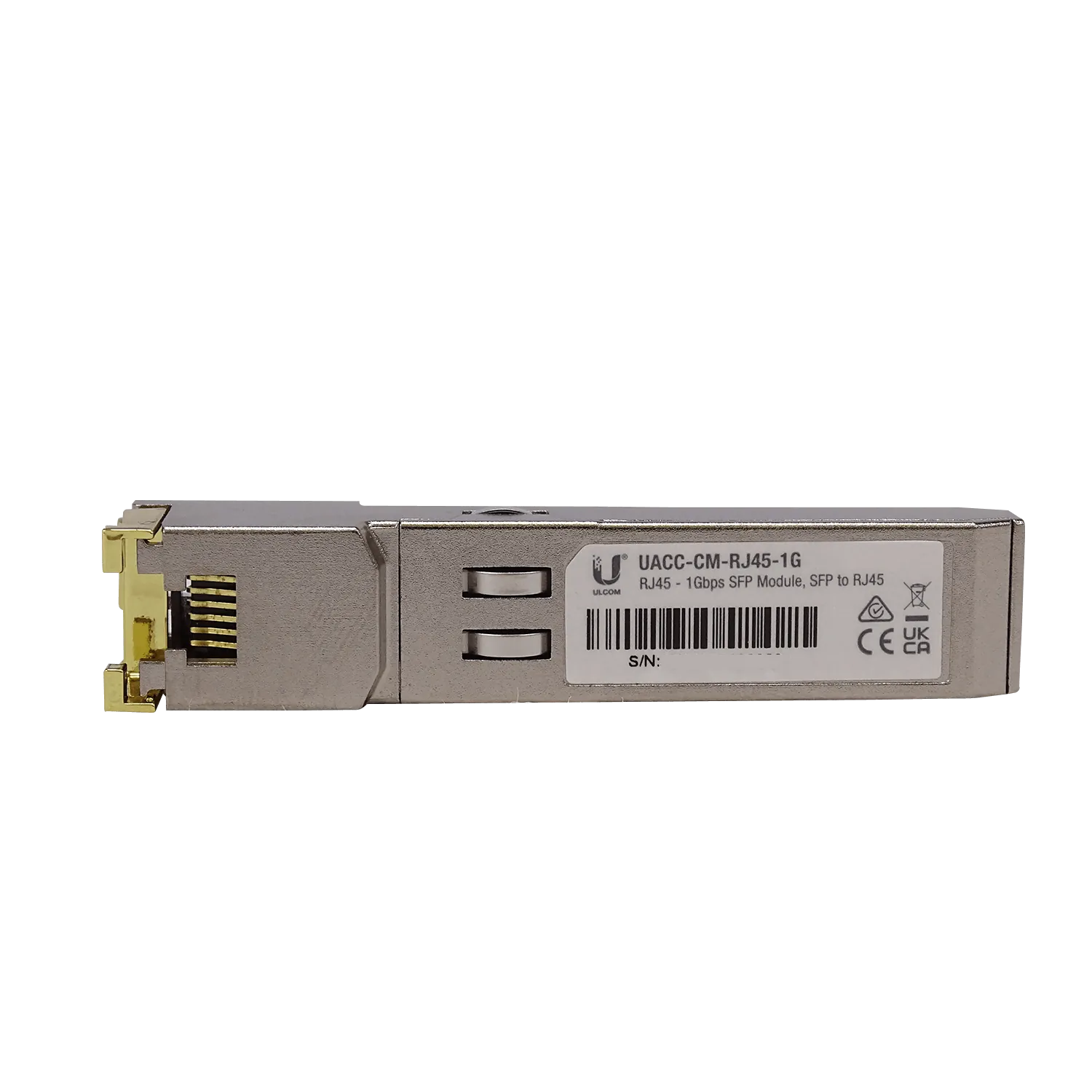 UBIQUITI SFP-Cobre Modulo 1-1000 10/100/1000-RJ45 UACC-CM-RJ45-1G 2