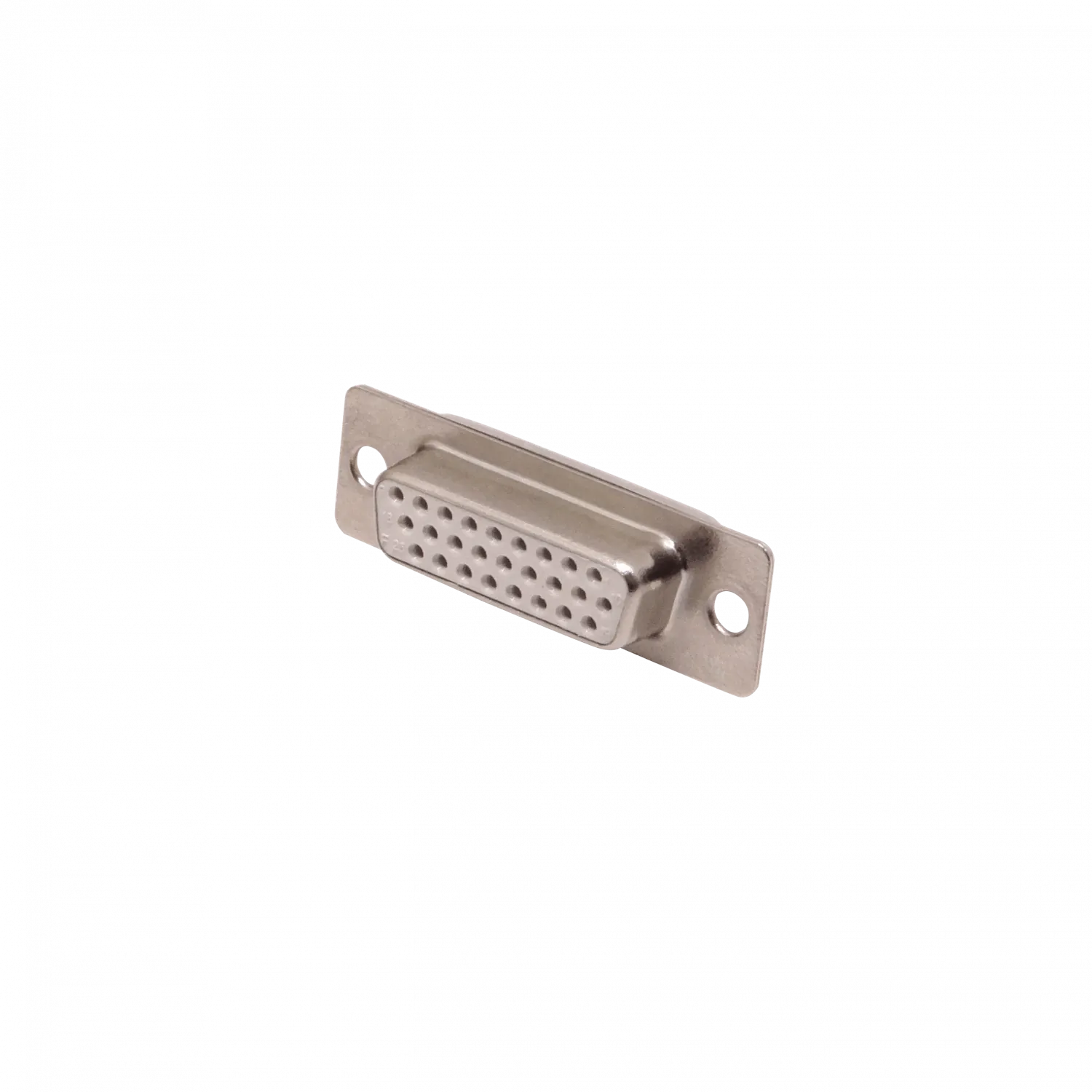 Conector DB26-H Hembra DA-26, 26 Pines, 39mm de Ancho, Soldable, Formato HD26 sin Tapa 2