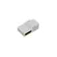 HDMI Angular-90-grados Hembra-Hembra Keystone Blanco - Miniatura 2