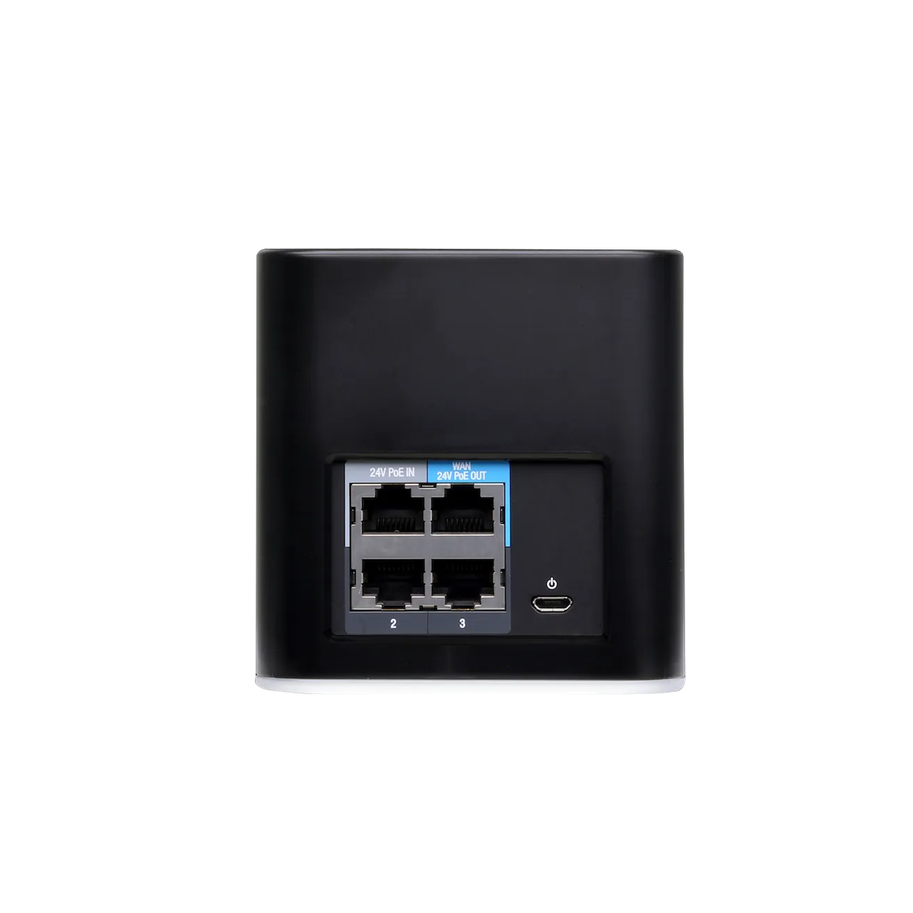 UBIQUITI 4dBi 2,4GHz-N300 1-WAN 3-100 Router req-PoE24V/5VUSB airCube 3