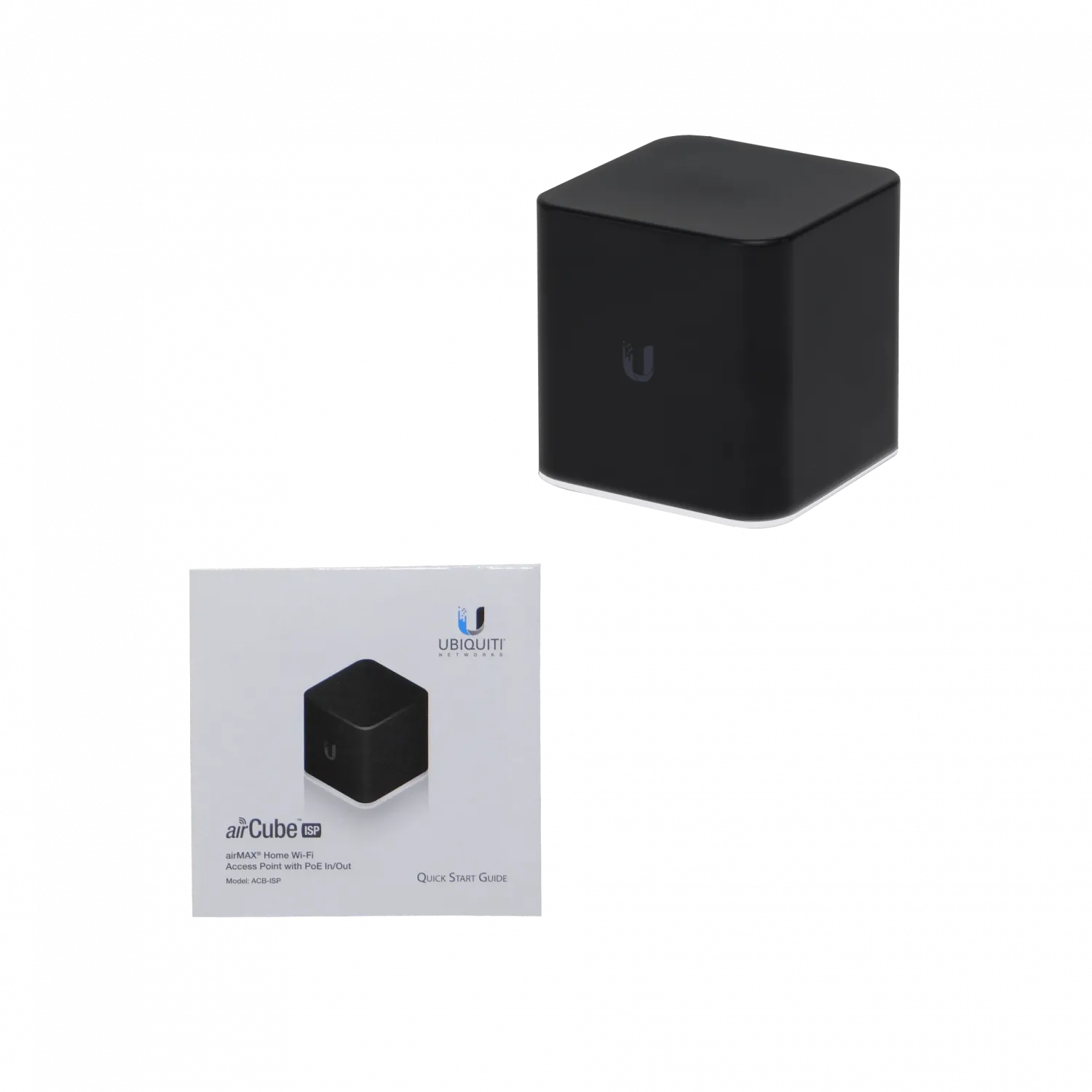 UBIQUITI 4dBi 2,4GHz-N300 1-WAN 3-100 Router req-PoE24V/5VUSB airCube 4