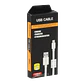 Cable USB Celulares 1,5mt A-Macho MicroB-Macho A/MicroB 150cm - Miniatura 2