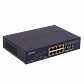 PLANET 10-100(8-PoE+af/at) 120W-tot Switch no-Admin Rack-10p Rack-19p - Miniatura 2