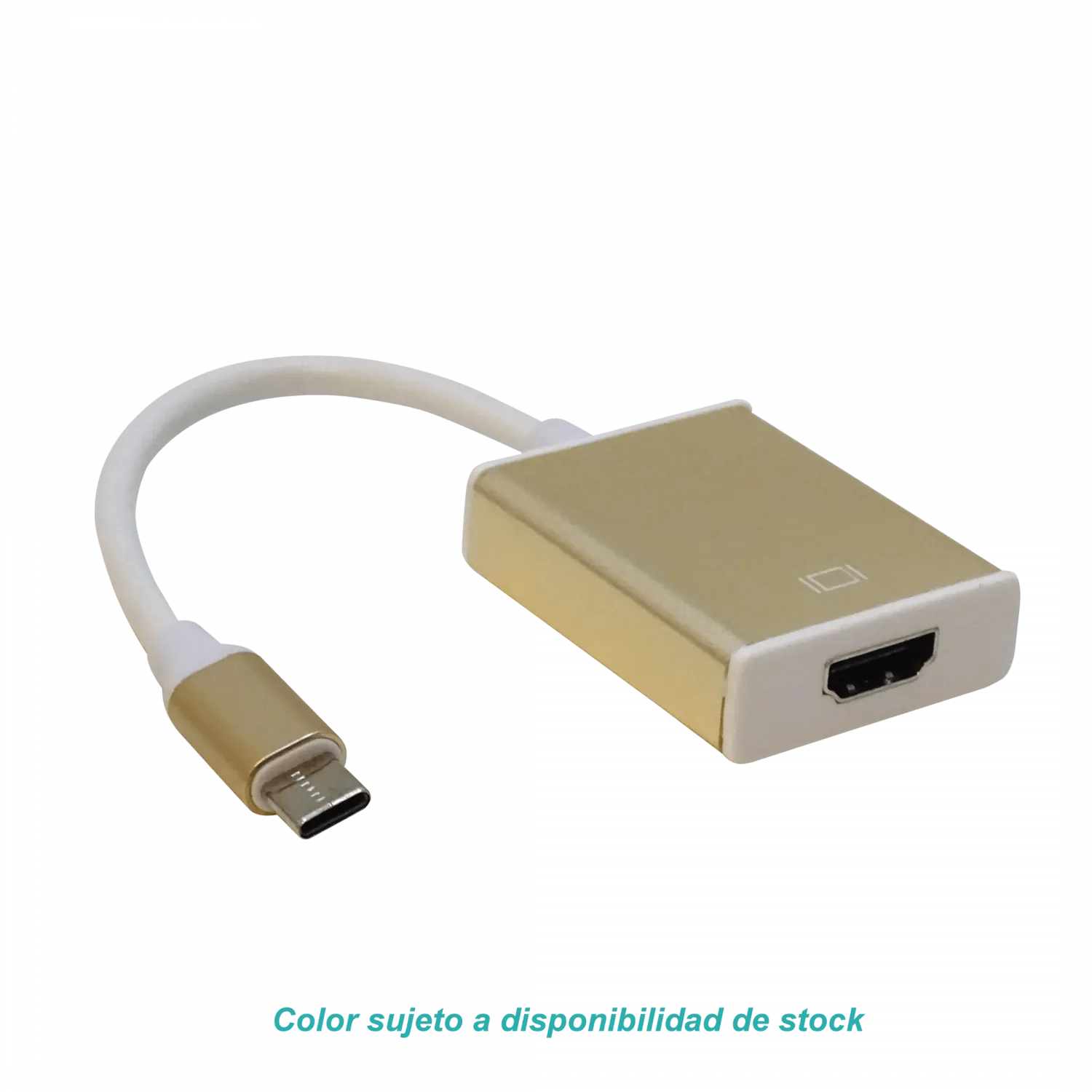 Adaptador USB-C Macho a HDMI Hembra v1.4, 1080p, 12cm, Solo para PC 2